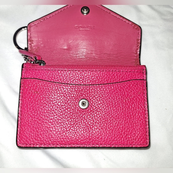 Coach Envelope Keychain Card Case - Picture 3 of 12